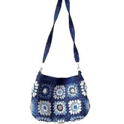 NYCRA Cotton Half Moon Sling Bag-picture-0
