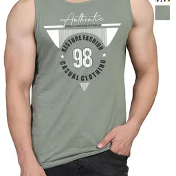 WOOSTRO Men Pack Of 2 Typography Printed Round Neck Cotton Slim Fit T-shirts-38