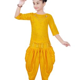 Epochlite Girls Top with Dhoti Pants-image-127