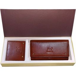 PB Pearlbags Unisex Pack of 2 Textured Leather Two Fold Wallet-image-40