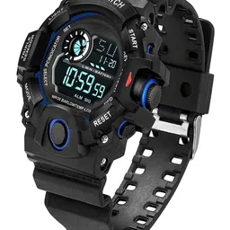 Hala Men Solid Round Tang Regular Digital Watch image 3