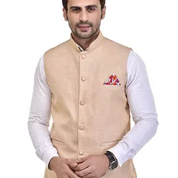 Seetoo Woven Design Nehru Jackets-picture-8