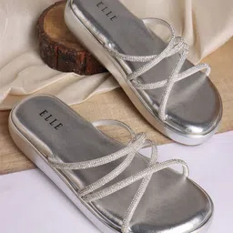 ELLE Women Embellished Party Platform Sandals-37
