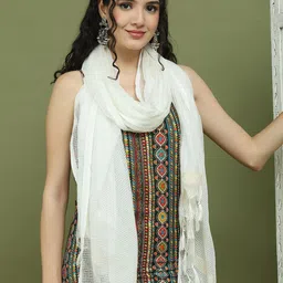Jompers Women Printed Regular Kurta with Palazzos & With Dupatta image 4