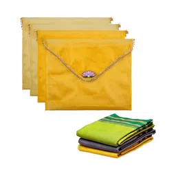 Aura Yellow 4 Pieces Multi-Utility Organisers-16