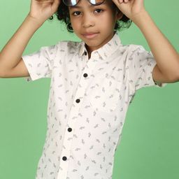 V-Mart Boys Classic Opaque Printed Casual Shirt-image-72