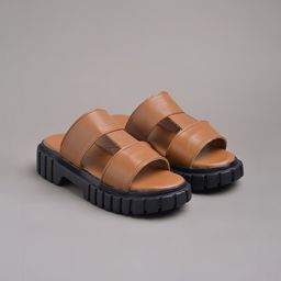 DressBerry Platform Peep Toes with Buckles-51