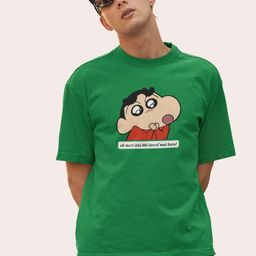 Broke Memers Men Cotton Graphic Printed Oversized Fit T-Shirt-image-18