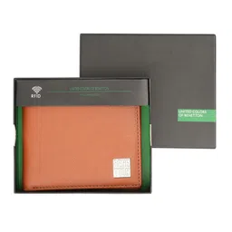 United Colors of Benetton Men Superhero Leather Two Fold Wallet-43