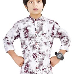 MADE IN THE SHADE Unisex Kids Floral Printed Casual Shirt-image-83