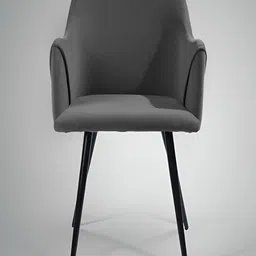 nestroots Sophisticated Velvet Dining Designer Chair Grey-image-87