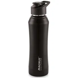 MAGNUS Black & Silver Stainless Steel Water Bottle-1000 ml-image-4