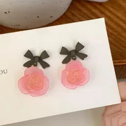 SZN Korean Floral Studs-22