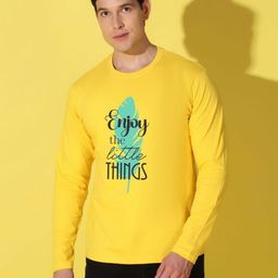 WOOSTRO Men Typography Printed Slim Fit T-shirt-image-38