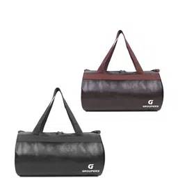 GROUPERS Medium Foldable Sports or Gym Duffel Bag-image-78