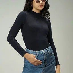 Outzidr Polyester Fitted Tops-image-16