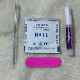 AMOK STORE Set Of 12 Reusable Artificial Nail With Application Kit image 2