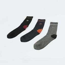 max Men Pack Of 3 Printed 
Ankle Length Socks-image-55