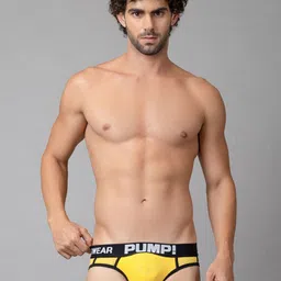 PUMP CLUB Men Printed Powerup Mesh Brief-44