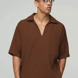 TRAQUILA Men Polo Collar T-shirt-picture-6