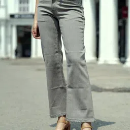 SALT ATTIRE Women Flared Mid-Rise Jeans-image-8