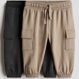 H&M 2-Pack Cargo Joggers-image-99