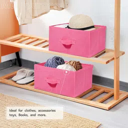 Kuber Industries Pink Set of 4 Regular Drawer Organiser Organisers image 3
