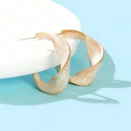 styledose Sterling Silver Classic Antique Hoop Earrings-picture-6