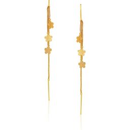 Raj And Deb Gold-Plated Drop Earrings-image-74