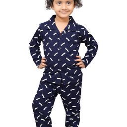 THE LITTLE KIDS Girls Printed Night Suit-image-82