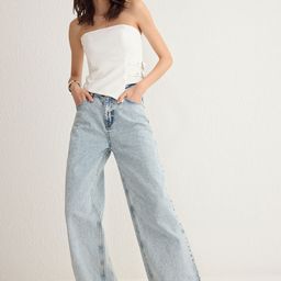 Trendyol Women Mildly Distressed Heavy Fade Jeans-image-42