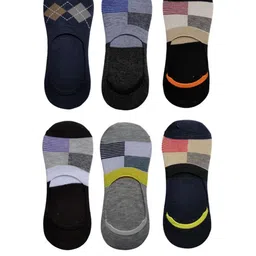 VOICI Pack of 6 No-Show Invisible Loafer Socks-image-77