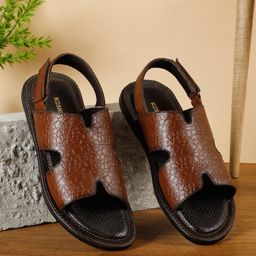 Kosher Men Ethnic Comfort Sandals-image-96
