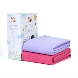 TIDY SLEEP Lavender 2 Pieces Cotton Waterproof & Breathable Mattress Protectors-picture-2