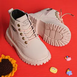FEETWELL SHOES Girls High-Top Derbys-picture-28