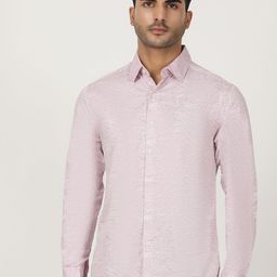 Greenfibre Men Slim Fit Opaque Printed Casual Shirt-picture-36