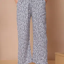 TAG 7 Printed Cotton Mid-Rise Lounge Pant-image-29
