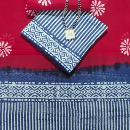 Farooq Dyeing Striped Pure Cotton Unstitched Dress Material-picture-36