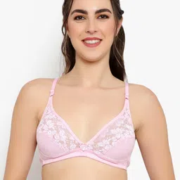 GuSo Shopee Pink Everyday Cotton Bra-image-51