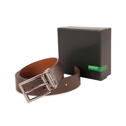 United Colors of Benetton Men Leather Reversible Formal Belt-picture-21
