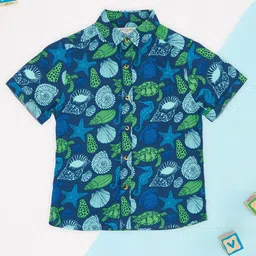 Pantaloons Junior Boys Printed Casual Shirt-picture-10