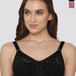 K LINGERIE Pack of 3 Clare Full Support Lace Bra-picture-11