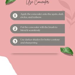 A.D.S Professional Full Coverage Lightweight Concealer With Vitamin E-5g-Shade-01 image 5
