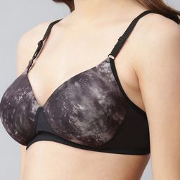 CUKOO Abstract Full Coverage Lightly Padded Everyday Bra image 2