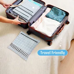 Kuber Industries Grey Set of 4 Regular Drawer Organiser Organisers image 3