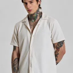 Snitch Men Boxy Opaque Casual Shirt-picture-30
