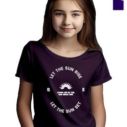 BAESD Girls 2 Printed Pockets T-shirt-image-76