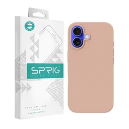 SPRIG Solid Printed iPhone 16 Plus Bumper Case Mobile Accessories-10