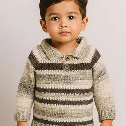 WINDROP SOLUTIONS Kids Self Design Woollen Sweater-picture-39
