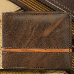 Killer Men Abstract Printed Cut Work Two Fold Wallet-22